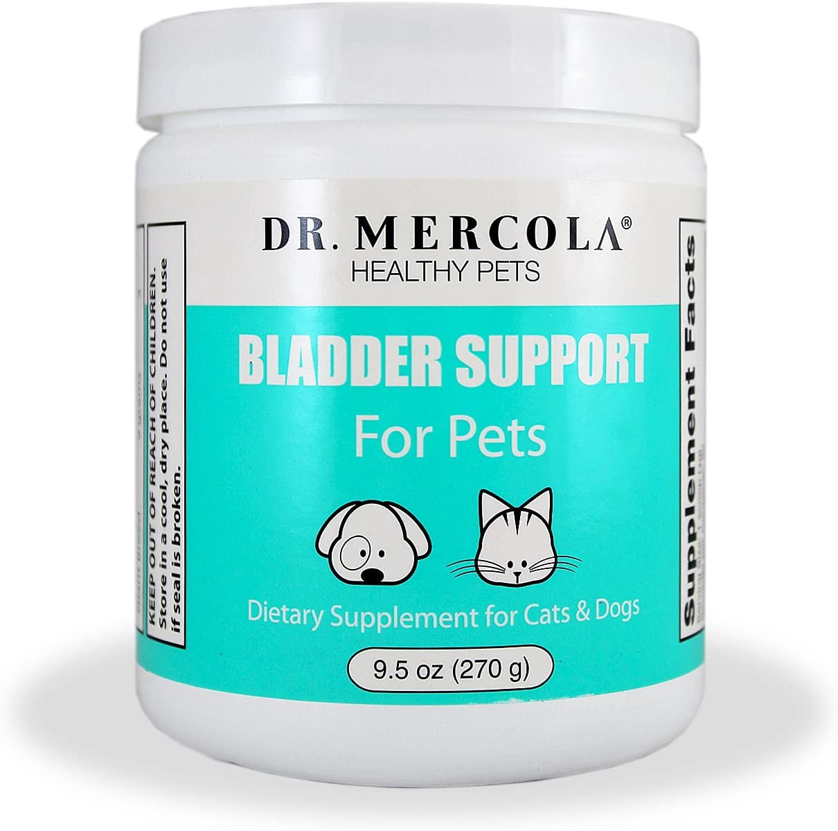 Dr. Mercola Bladder Support For Pets – Nahrungsergänzung Für Hunde & Katzen, 9,5 Unzen