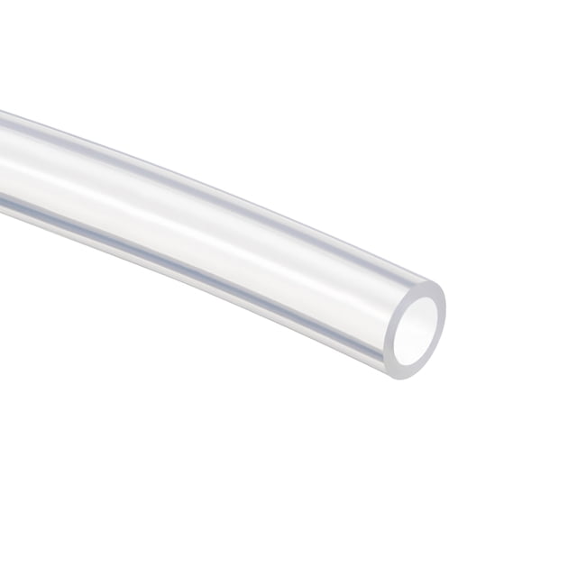 Tuberías de aire Uxcell para transferencia de agua con bomba de silicona clara 1 paquete 0.51''x0.71''x16.4ft