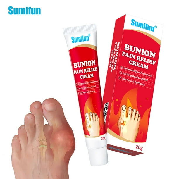 Ungüento Para Aliviar Los Juanetes Crema para el alivio de la hinchazón del dedo del pie para el dolor de juanetes Ungüento de velocidad para la rigidez Ygjytge Cuidado Belleza
