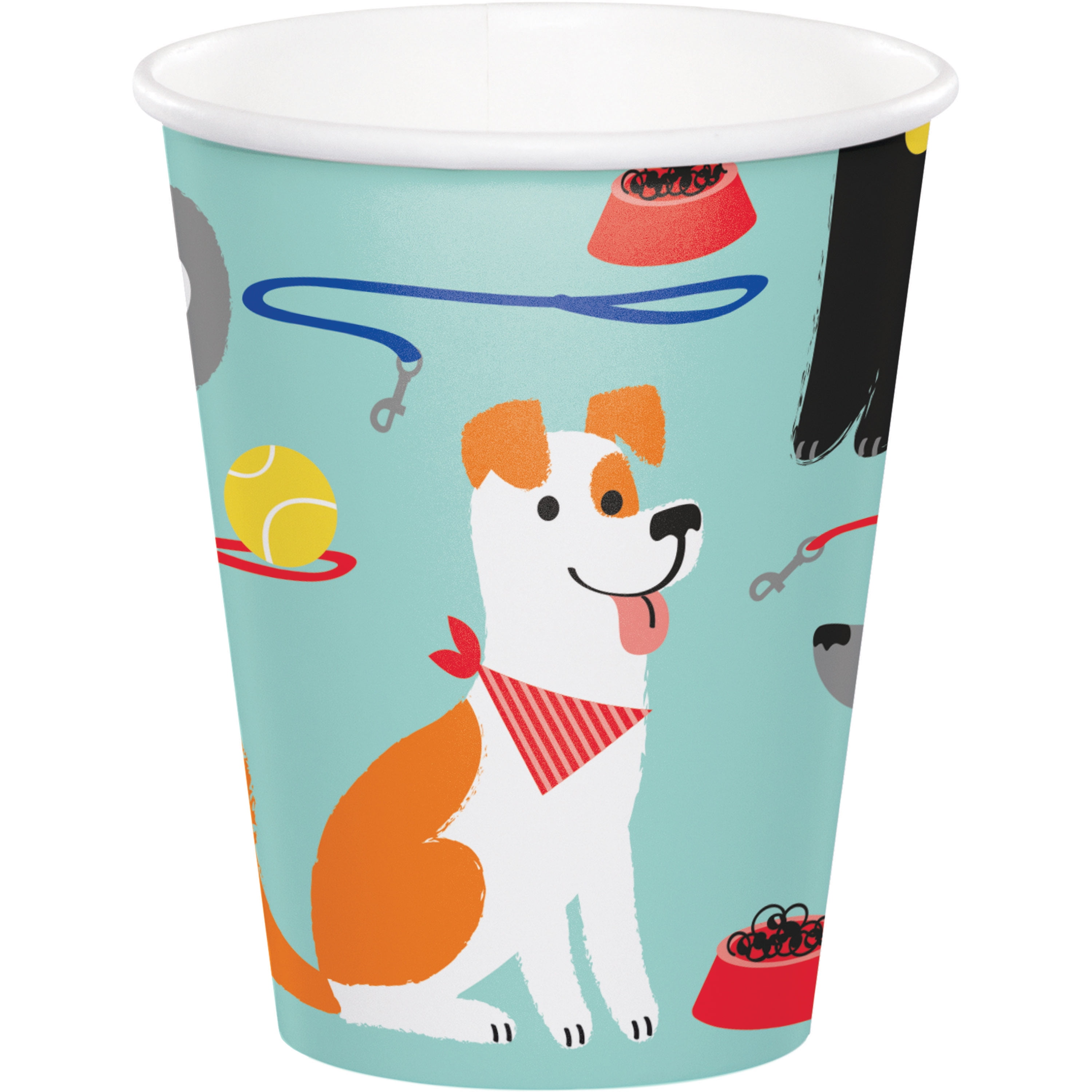 Dog Party Cups, 24 Count for 24 Guests