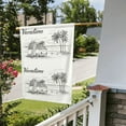 thumbnail image 5 of Easygdp Summer Vacation Scene With Camping Van Garden Flag Yard Flag Welcome Flag, Double-Sided, Weather Resistant for Outdoor Decor - 28"x40", 5 of 9
