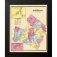 thumbnail image 2 of Beers 12x14 Black Modern Framed Museum Art Print Titled - Mount Pleasant New York Landowner - 1868, 2 of 5