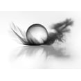 thumbnail image 2 of Ianeva, Aida 24x19 White Modern Wood Framed Museum Art Print Titled - Lightness, 2 of 4