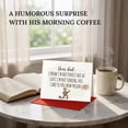 thumbnail image 6 of Funny Fathers Day Card for Dad from Daughter Son – Humorous Dad Card “At Least I’m Not Sending This from Prison” – Joke Card for Father Daddy Stepdad with Red Envelope – 5.1 x 7.5 Inch, 6 of 9