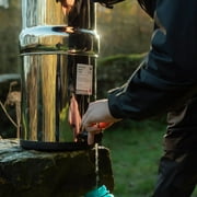 British Berkefeld Doulton W9361138 Stainless Steel Gravity Water Filter System with 2 x Ultra Sterasyl Ceramic Filter Candles