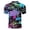 Blue, variant on YAYUBA Mens Polo Shirts Cotton Button Down V Neck Big and Tall Golf Business Casual Wear Quick Dry Athletic Fit Athletic Fit Golf Tee Shirt