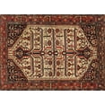 thumbnail image 1 of Ahgly Company Indoor Rectangle Traditional Saffron Red Persian Area Rugs, 3' x 5', 1 of 6