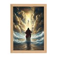 thumbnail image 3 of Peggybuy Jesus Lamp Jesus Light Up Picture LED Light Painting Night Light (Light A), 3 of 7