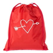 Valentine's Day Bags, Mini Drawstring Cinch Backpacks, Valentines Day Gift Bags