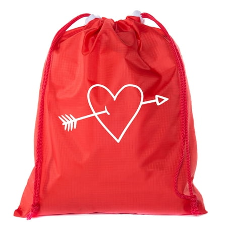 Valentine's Day Bags, Mini Drawstring Cinch Backpacks, Valentines Day Gift Bags