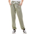 thumbnail image 4 of Women's High Waisted Sporty Gym Athletic Fit Jogger Sweatpants and Loose fit Lounge Trousers Made in USA…, 4 of 7