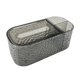 thumbnail image 1 of Cubierta de caja de pañuelos rectangular, soporte de caja de pañuelos multifuncional con caja de control remoto, organizador de bolígrafos para coche Gris Sunnimix Cubierta de tejido, 1 of 8