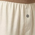 thumbnail image 5 of YanHoo Mens Cotton Shorts Soft Stretch Elastic Waist Underwear Boxer Shorts Casual Comfy Short Pants, 5 of 6