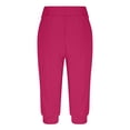 thumbnail image 4 of Flare Leggings, Crossover Yoga Pants with Tummy Control, High-Waisted and Wide Leg, 4 of 7