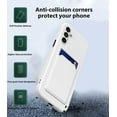thumbnail image 2 of Compatible with Samsung Galaxy A14 5G Case with Card Holder Shockproof Phone Cases for Samsung A14 5G Anti-Scratch Silicone TPU Protective Case (White), 2 of 13