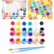thumbnail image 5 of Kit de pintura acrílica con pinturas acrílicas de 12 colores, 2 pinceles, pintura acrílica de gran poder de cobertura para pintura de pared, 5 of 14