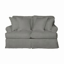 Horizon Slipcovered Loveseat Peyton Slate