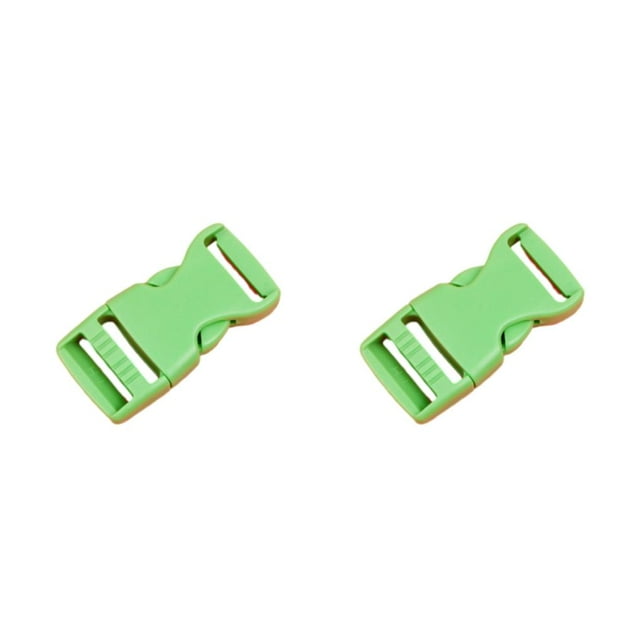 maskred 10pack/lot Versatile Release Buckle Strap For Various Buckle Applications Multi-Color ABS Clasp Belt Buckles Hook Buckle green 2Set