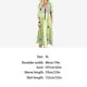 thumbnail image 3 of Vestido largo con estampado floral bohemio Cuello en V Cordón con cordones Ropa de manga larga kenally AP000133-52B, 3 of 6