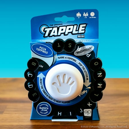 The Original Tapple Mini: Travel-Sized Word Game for Families & Kids with 36 Cards