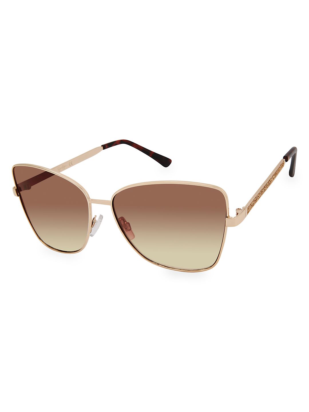 Jessica Simpson Women's Metal CatEye Sunglasses with 100 UV
