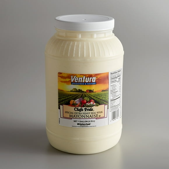 Ventura 1 Gallon Chef's Pride Extra Heavy Mayonnaise - 4/Case