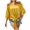 Yellow, variant on Tie Front Tops Womens Off The Shoulder Going Out Blouses Flared Sleeves Summer Travel Fashion Vacation Outfits (XL, Yellow)