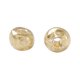 thumbnail image 4 of 12/0 Glass Seed Beads Metallic Colours Style Round Gold 12/0 2mm Hole: 1mm about 30000pcs/pound, 4 of 4