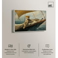 thumbnail image 3 of Art Remedy Modern Tiger Art Canvas, 54" x 36", Silver Frame, Cheetah Sails, 3 of 7