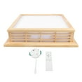 thumbnail image 2 of Luz de Techo de Montaje de Descarga, Luz de Techo de LED de Madera Control de Aplicaciones remotas 3 temperaturas de color Ampliateo aplicano el pasillo de la sala de lavandería, 2 of 7