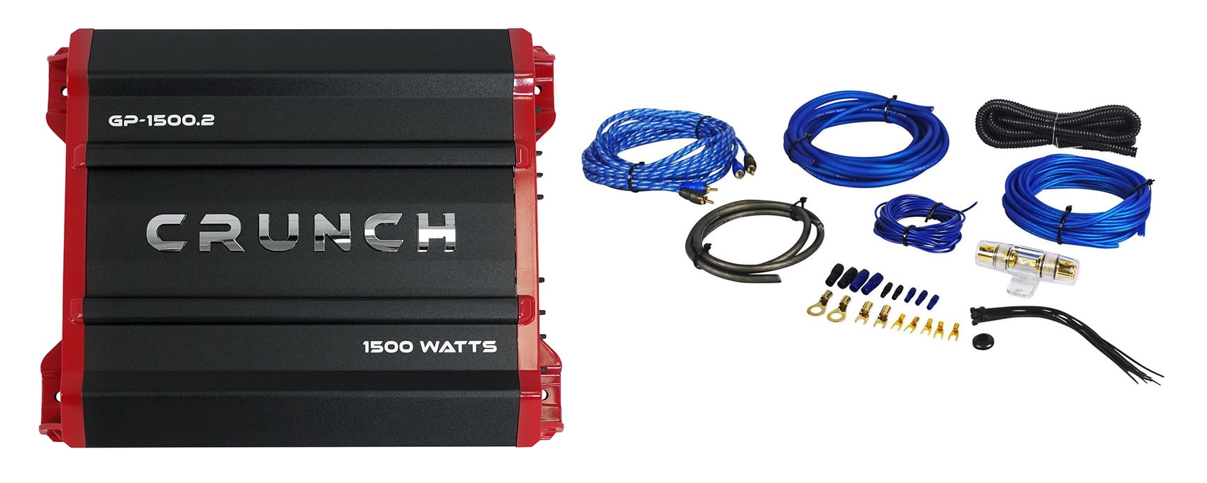 PYRAMID PB918 2000W 2 Channel Car Audio Amplifier and 8 Gauge
