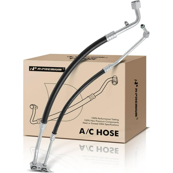 A-Premium A/C Suction and Discharge Hose Assembly Compatible with Chevrolet C1500/C2500/C3500/K2500/K3500 1992 7.4L