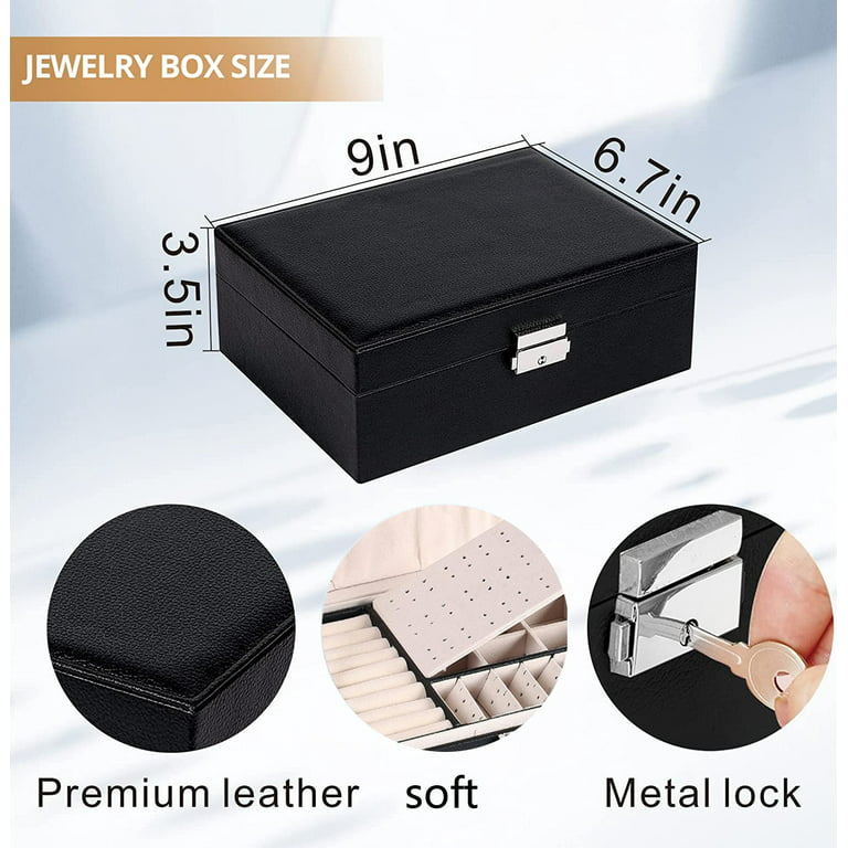 10 Jewellery Storage Earring Boxes Jewelry Box Display Case Jewelry Travel  Organizer Packaging Storage for Home Baby Girl Gift