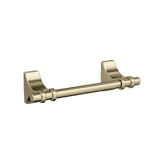 Amerock Davenport Golden Champagne Pivoting Double Post Toilet Paper Holder