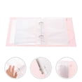 thumbnail image 2 of Miangastore Petit Album Photo Protecteur de Feuilles Photo Couverture de Cartes Transparentes Livre de Rangement Photo, 2 of 8
