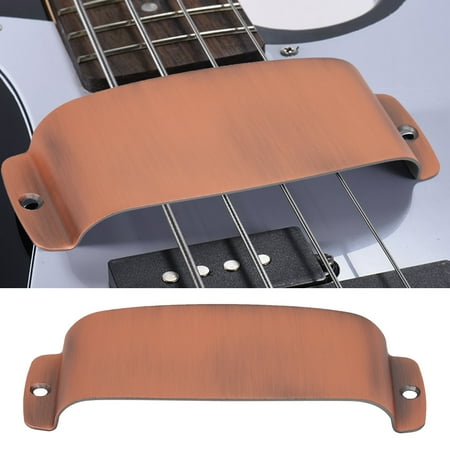 - 129 * 48.8 * 19mm Durable Alloy Pickup Cover Protector Replacement Part for Bass Guitar Guitar Pickup Cover Guitar Parts