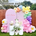 thumbnail image 3 of 163Pcs Daisy Balloon Garland Arch Kit Reusable Pastel Balloon Set for Baby Shower, 3 of 10