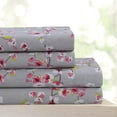 thumbnail image 2 of Majestic 400 Thread Count Egyptian Quality Cotton Sheet Set - Breathable 4 Piece Full Sheet Set (Full, Emma), 2 of 4