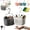 2pcs-A, variant on Portable Plastic Shower Storage Basket With Hanging Hook, Multi-Purpose Shower Caddy Tote Organizer, Space Saving Carry Bin For Bathroom, Dorm, Gym And Travel
