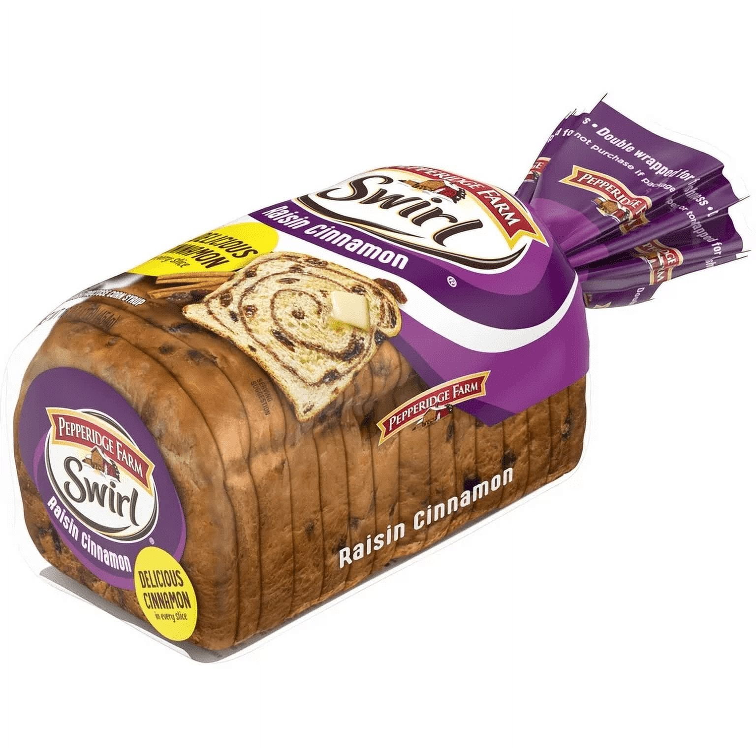 Pepperidge Farm Cinnamon Raisin Swirl Bread, 3-Pack 16 oz. Loaves 7111