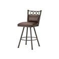 thumbnail image 3 of Iron Mountain 3603330 Waterson Swivel Bar Stool- 30 in. Seat Height - Inca & Bronze, 3 of 4