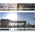 thumbnail image 4 of YAMEE Retro Round Clip-On Nose Sunglasses Matrix Morpheus Movie Rimless Clamp Glasses, 4 Colors, 4 of 6