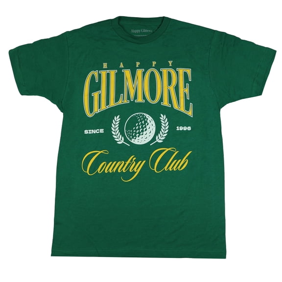 Happy Gilmore Country Club T-Shirt Men's Movie Inspired Adult Short Sleeve Tee