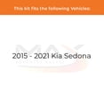 thumbnail image 2 of MAX Advanced Brakes - Brake Kit For 2015-2021 Kia Sedona| Carbon Ceramic Brake Pad and Rotor Kit Front and Rear| Daily Driving OE Replacement Brake Rotors, 2 of 9