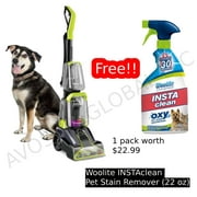 Angle View: Bissell TurboClean™ PowerBrush Lightweight Pet Carpet Cleaner(2987)+ Free(Woolite® INSTAclean™ Pet Stain Remover (22 oz)(1684))