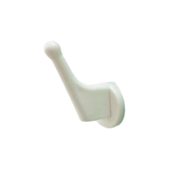 BERTDOMD 4pcs Heavy Duty Hooks For Bathroom Plastic Towel And Coat Hanger Wall Mounted No Damage To Wall Hanger Hook For Kitchen And Entryway White
