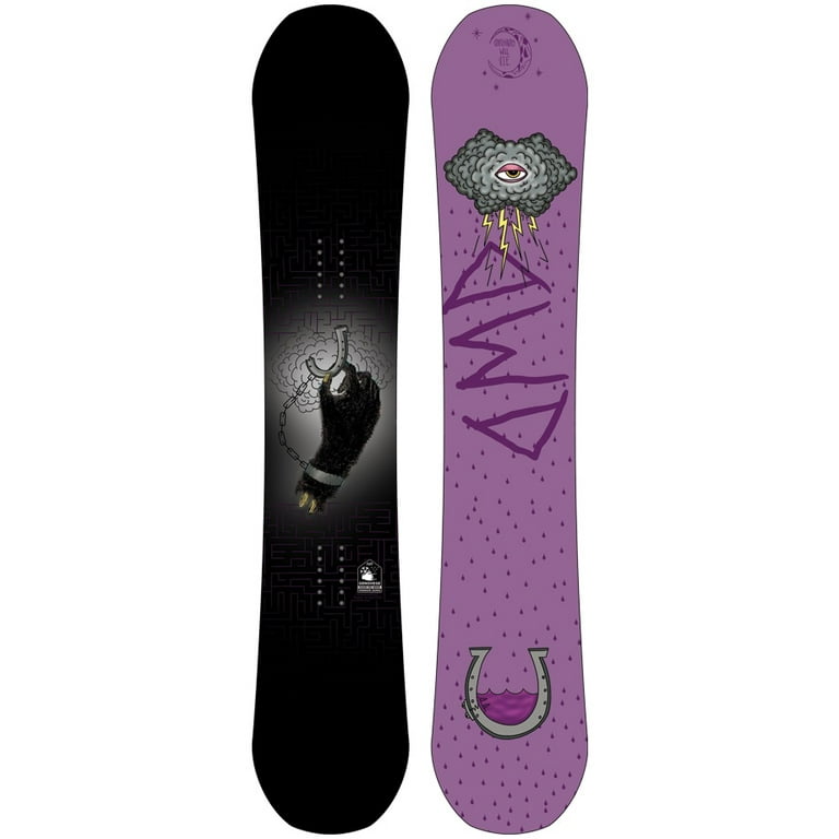 Dinosaurs Will Die Genovese Pro Snowboard Black 157w
