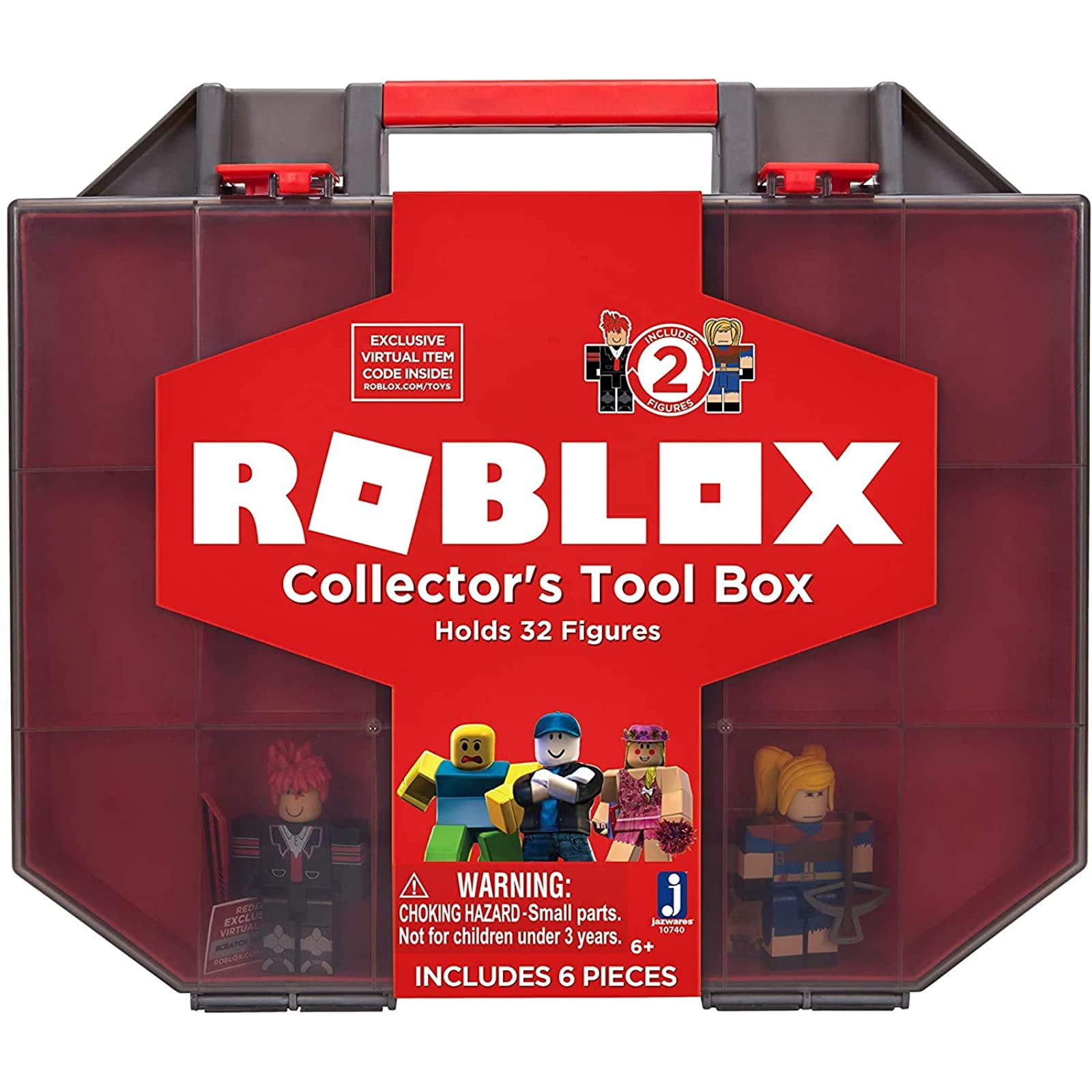 Roblox Action Collection - Collectors Tool Box and Carry Case that Holds 32 Figures [Includes