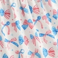 thumbnail image 6 of Okbabeha Toddler Baby Girl 4th of July Outfits Infant Ruffle USA Flag Fourth of July Dress Summer Independence Day Clothes, 6 of 7