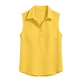 thumbnail image 3 of Posijego Women's Sleeveless Tank Tops Button-Up Collared Blouses Business Casual Office Work Tank Tops for Women, 3 of 7